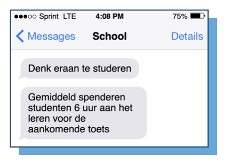 nudging in het onderwijs
