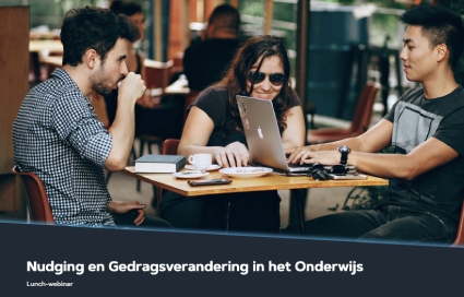 Webinar Nudging Onderwijs Intro Image