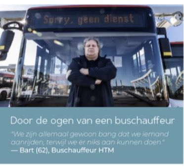 door de ogen van de buschauffeur